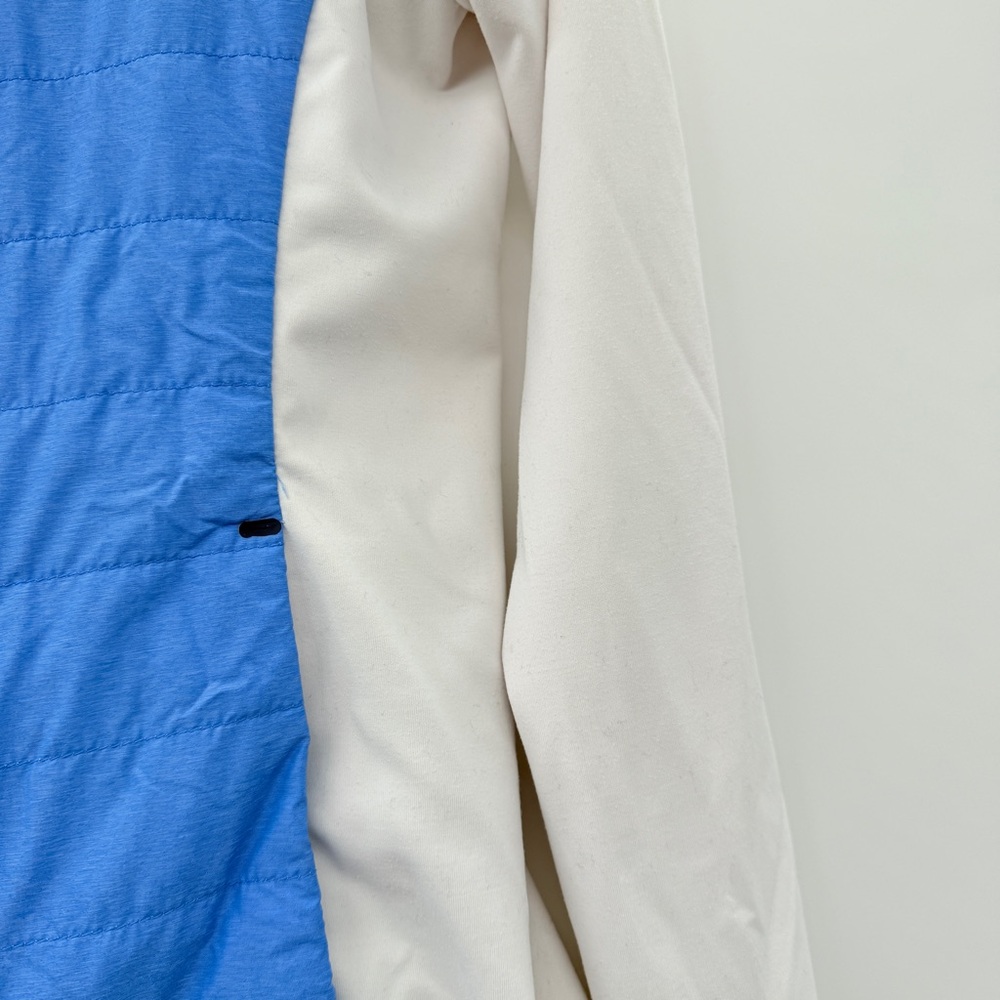 Peter Millar Lizzie Blue White Hybrid Vest Jacket Women’s Size XS Lightweight - Picture 6 of 8